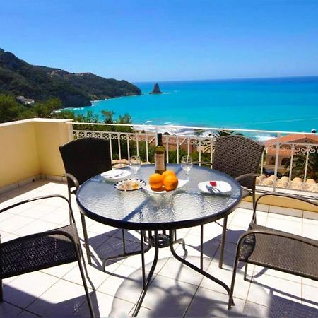 Natalia Apartment B With Panoramic Sea Views Of Agios Gordios Bay Kültér fotó
