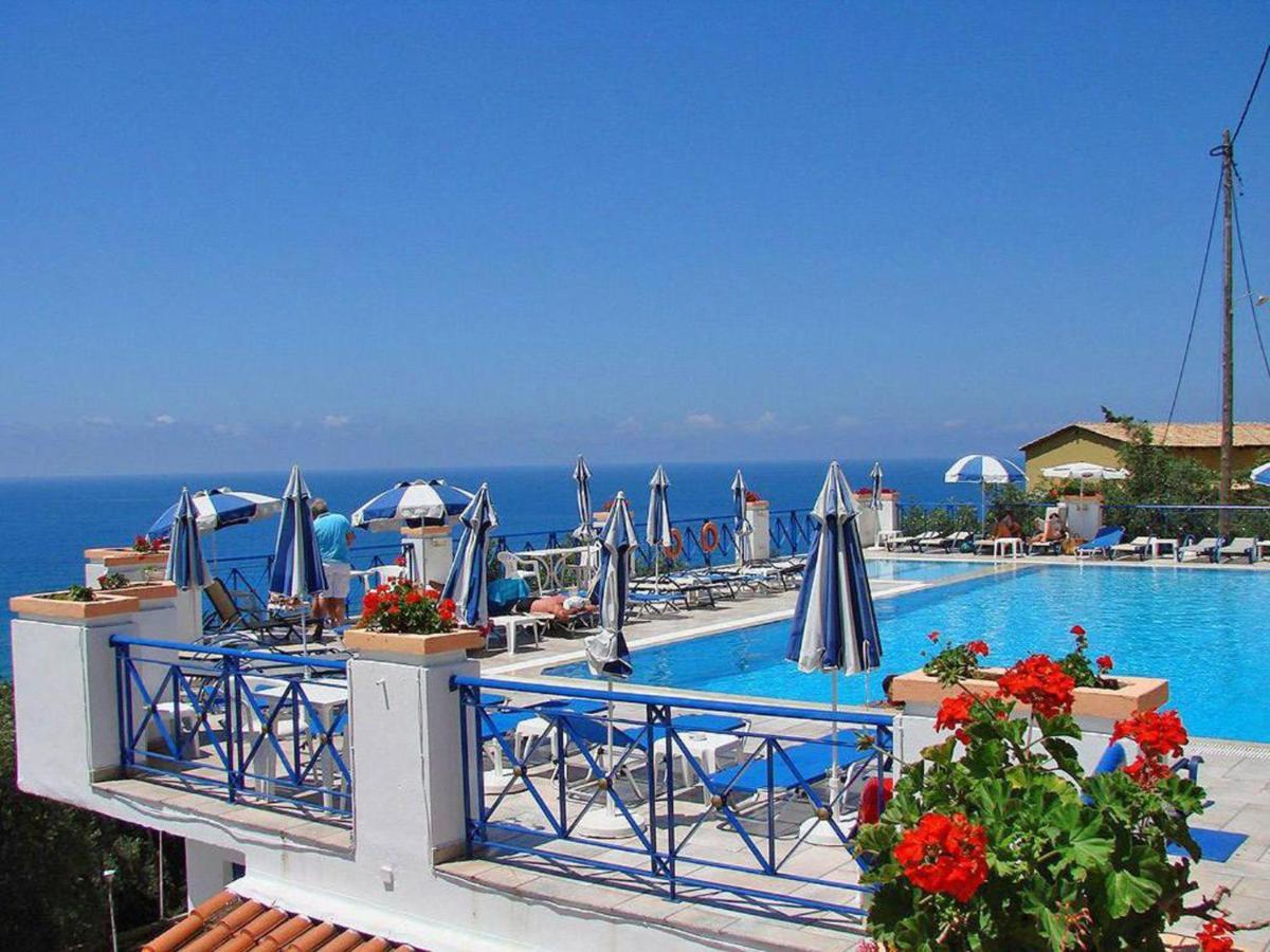 Natalia Apartment B With Panoramic Sea Views Of Agios Gordios Bay Kültér fotó